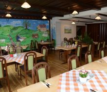 Speisesaal Gasthaus zum L&ouml;wen Hofgeismar-H&uuml;mme