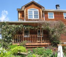 Aussenansicht Pension Wollhandwerk Liebenau 