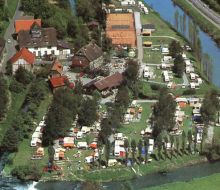 Campingplatz Trendelburg von oben