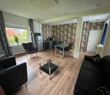 Wohnzimmer Ferienhaus an der Saline Bad Karlshafen