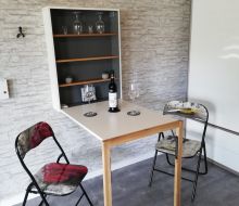 Ferienwohnung M&uuml;ller Diemelstadt-Wrexen Esstisch