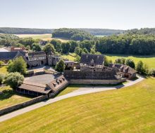 Aussenansicht vom Wasserschloss Wuelmersen